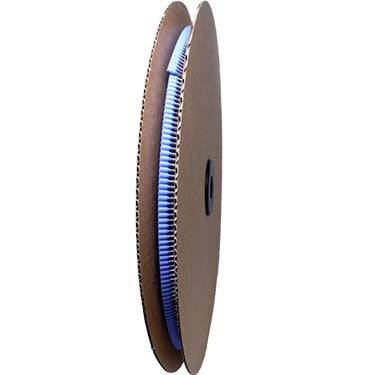 RT07508 - 20 AWG Insulated Punteras, 8mm Pin, Azul claro, Reel de 5,000 piezas