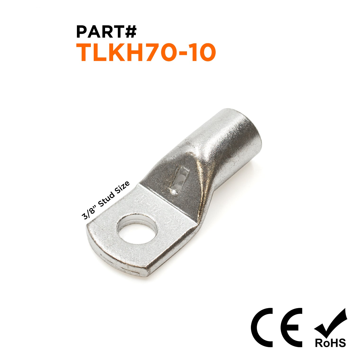 TLKH70-10 - Compression Lugs TLKH Series - 2/0AWG, 25 piezas