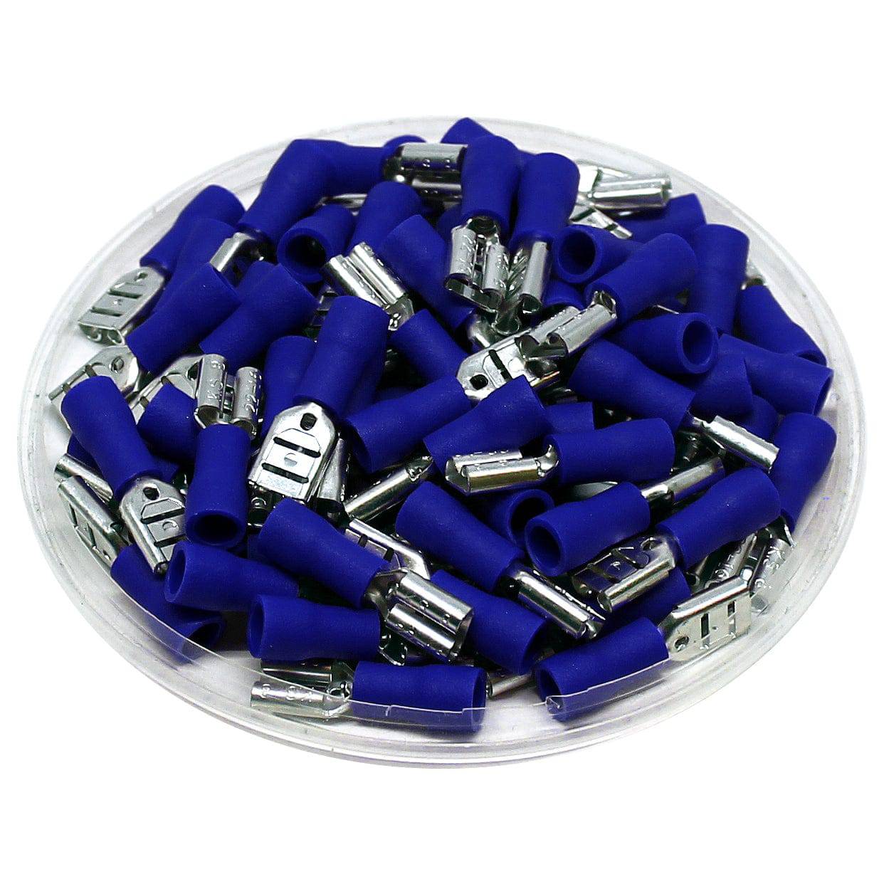 FDV2-187(8) - 16-14AWG Female Terminales de desconexión rápida - Vinyl