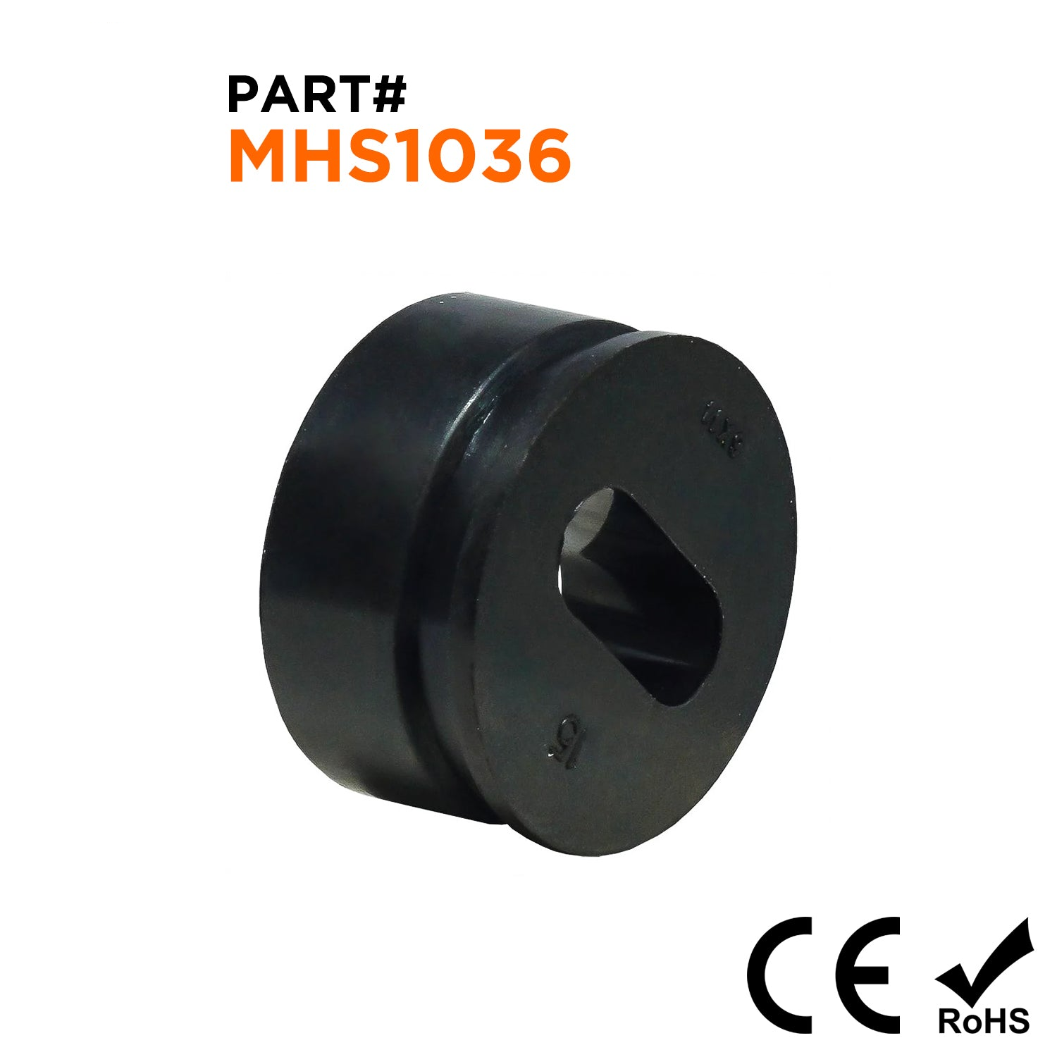 MHS1036 - Prensaestopas Multi orificio Sellos, Tamaños: NPT3/4", PG21, M25, 1-orificio x 6x14mm, IP68, 1 pieza