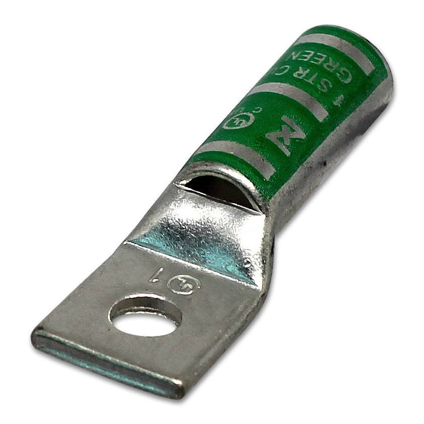 LB112 - 1 AWG Long Terminal de compresión - 1/2" Tamaño del orificio, 1 pieza