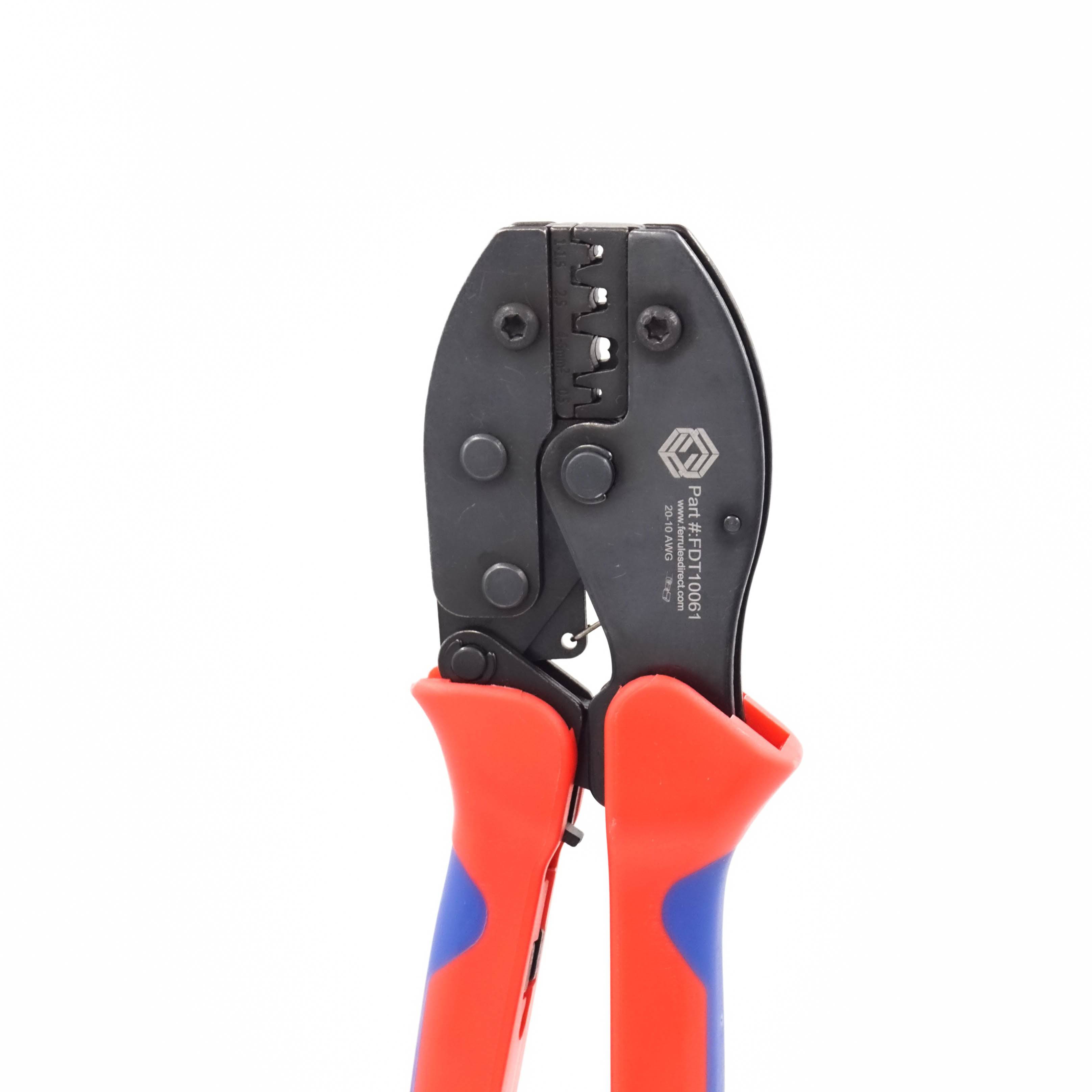 FDT10061 - 22 to 10 AWG Open Barrel Terminals Crimping Tool, 1 Piece