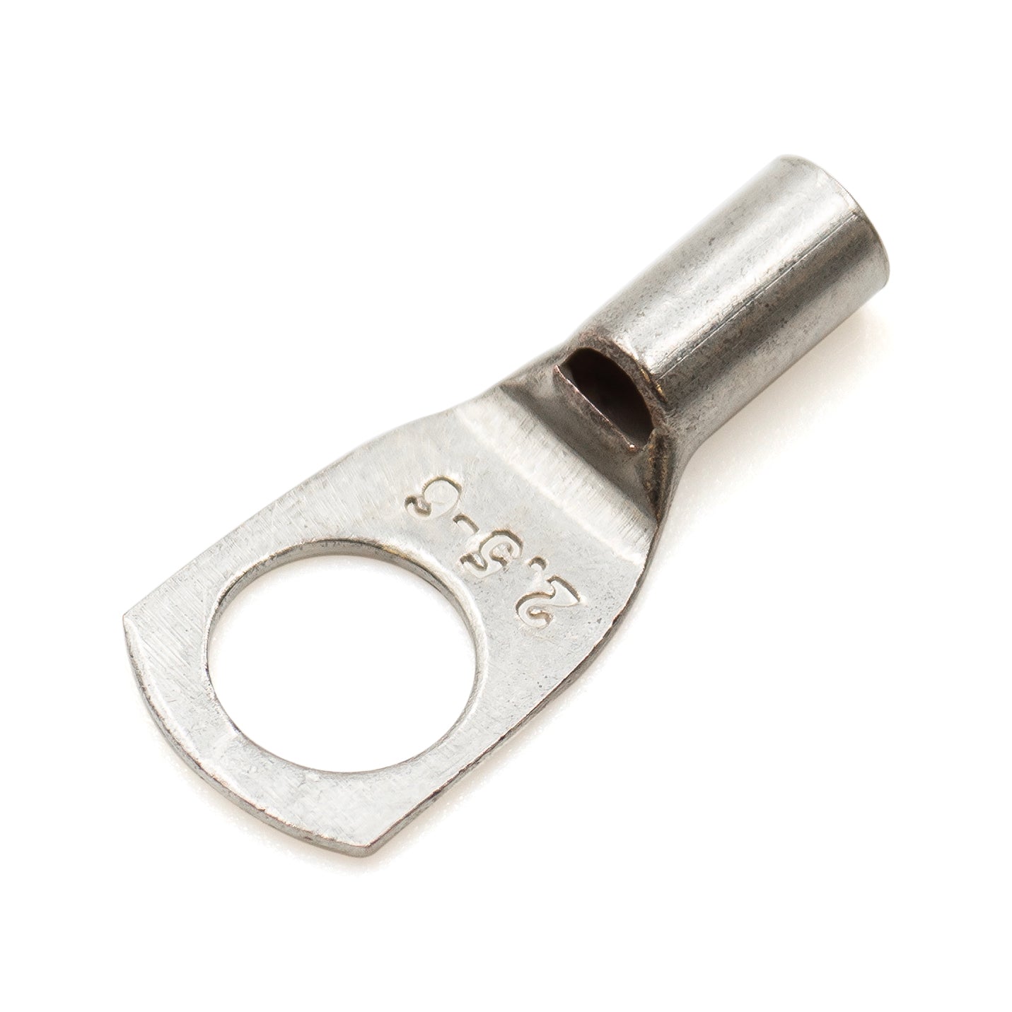 SCH25-6 - 14 AWG Sin aislamiento Tubular Ring Lugs, 1/4" Orificio, 100 piezas