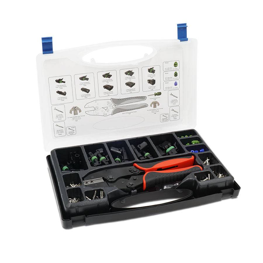 FD200WP - 198-Piece Quick Change Weather Pack Connectors & Tool Kit, 1 Kit