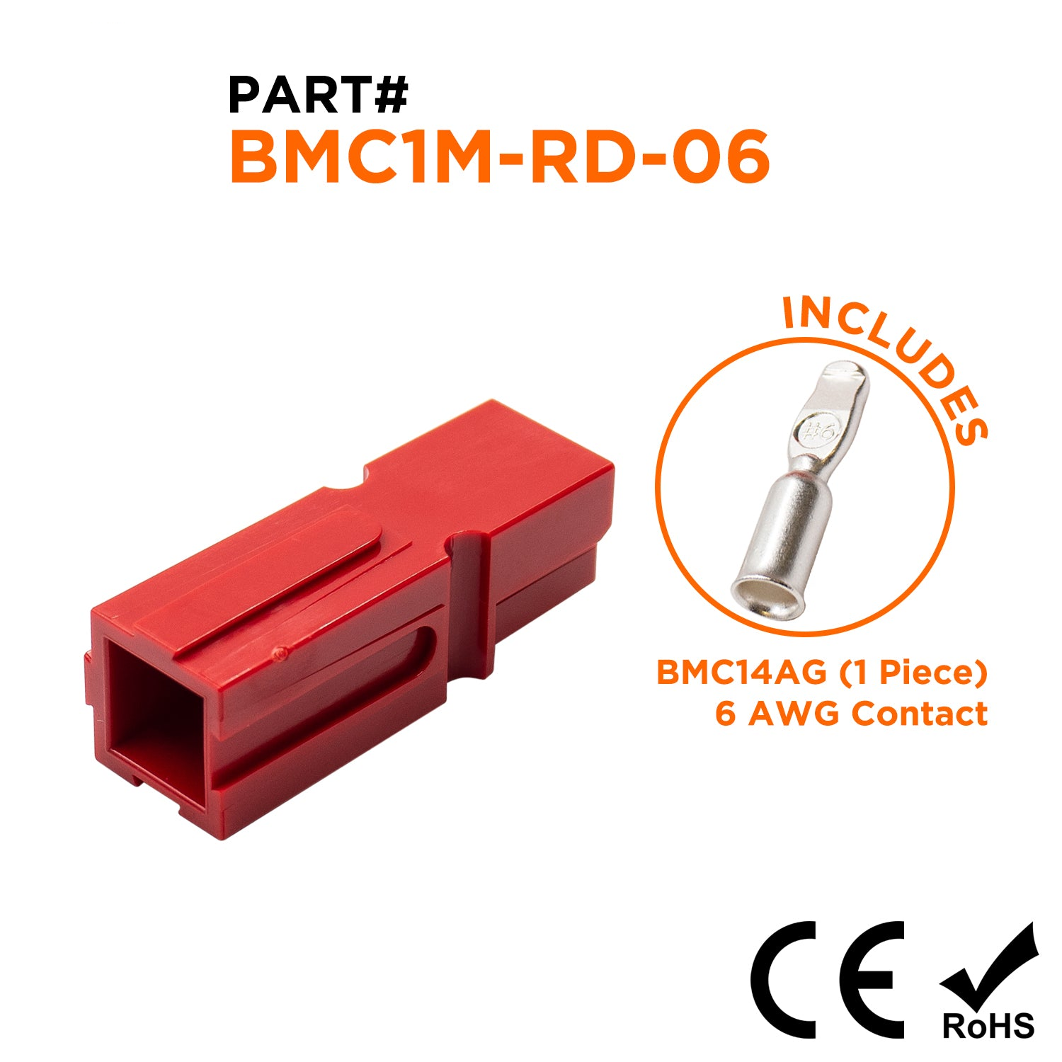 Powerpole Conectores · BMC1M-RD-06