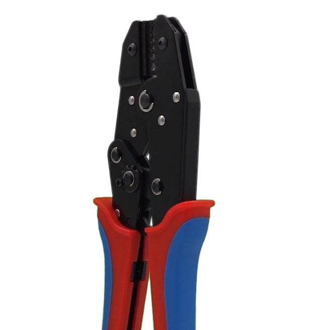 FDT10060 - 22 to 10 AWG Ratcheting Crimping Tool for Turned Contacts, HTS & Harting Style, 1 Piece