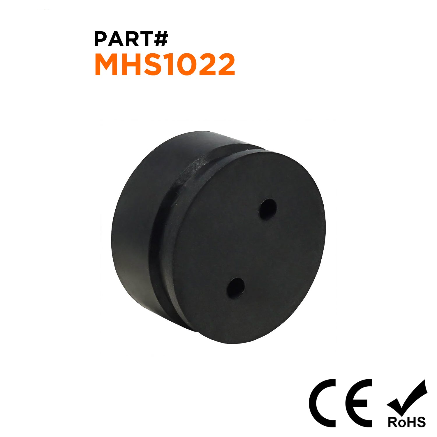 MHS1022 - Cable Gland Multi Hole Seals, Sizes: NPT3/4", PG21, M25, 2-Hole x 2.8mm, IP68, 1 Piece
