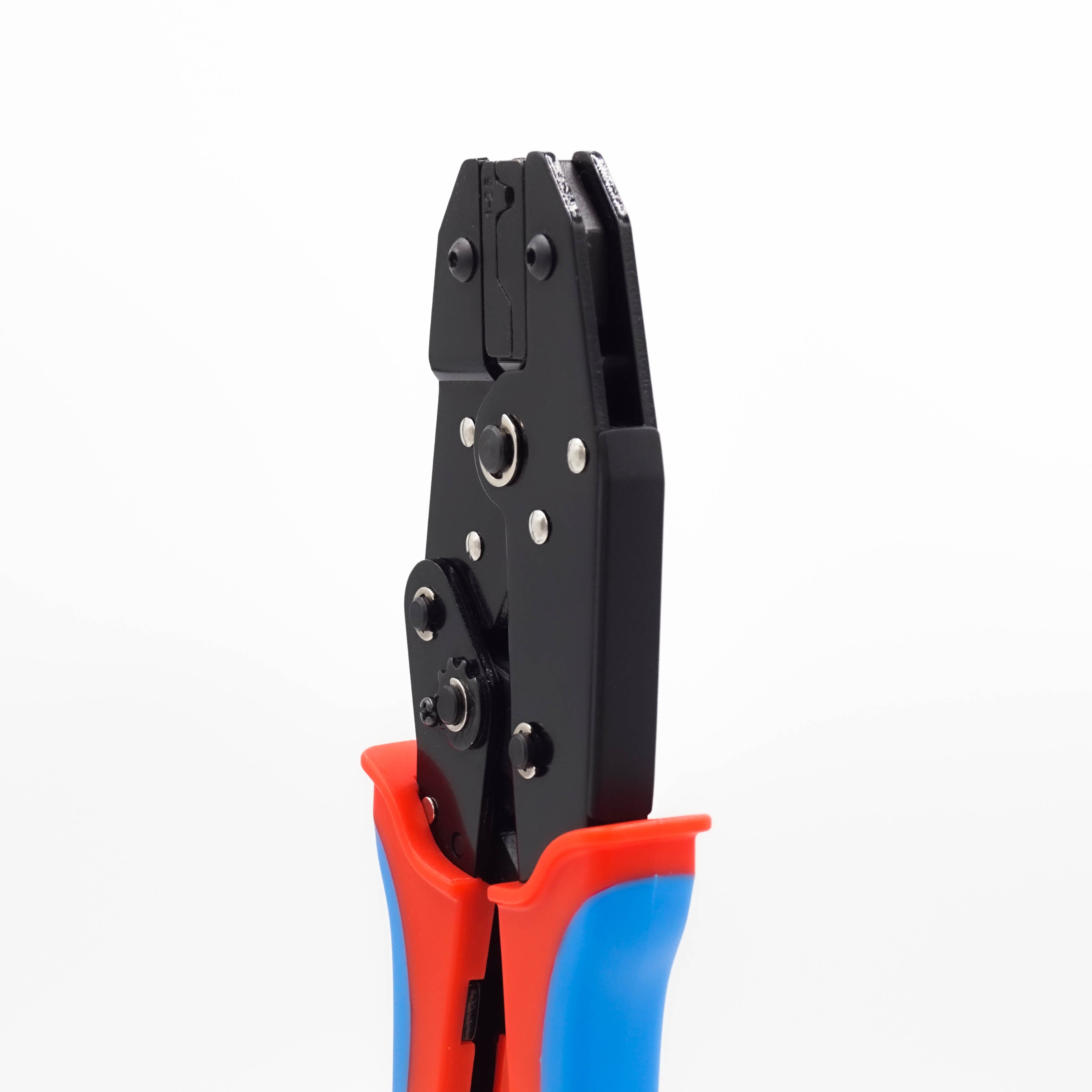 FDT10055 - 18 to 14 AWG Non Insulated Flag Terminal Crimping Tool, Ratcheting, 1 Piece