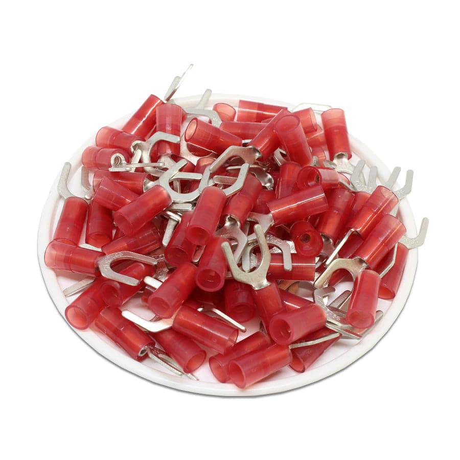 SNYBS1-6 - Con aislamiento de nailon Terminales de horquilla - 22-16AWG