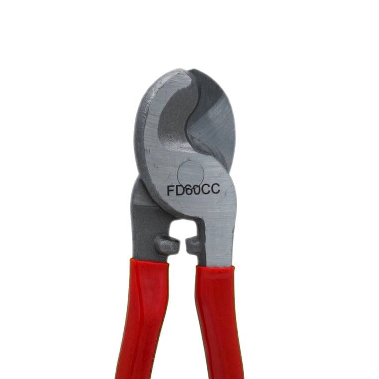 FD60CC - 2 AWG a 2/0 AWG Cable Cutting Herramienta, De acero Build con PVC Soft Grips, 1 pieza