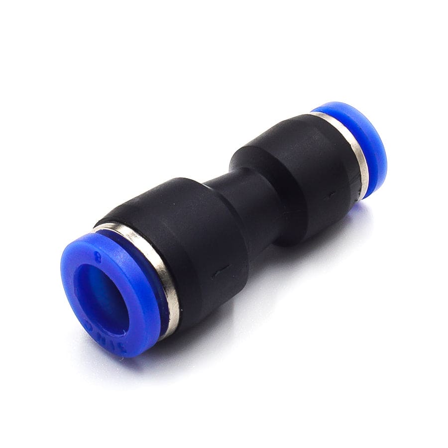 FD6X8MM - Pneumatic Push-In Reducer Union Fitting, 6mm to 8mm, 1 Piece
