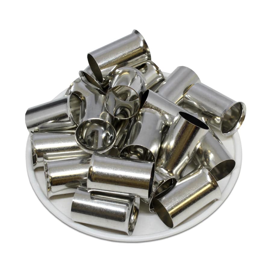 SF670020 - 2/0 AWG (Small Diameter) Sin aislamiento Punteras, 20mm Pin, 50 piezas