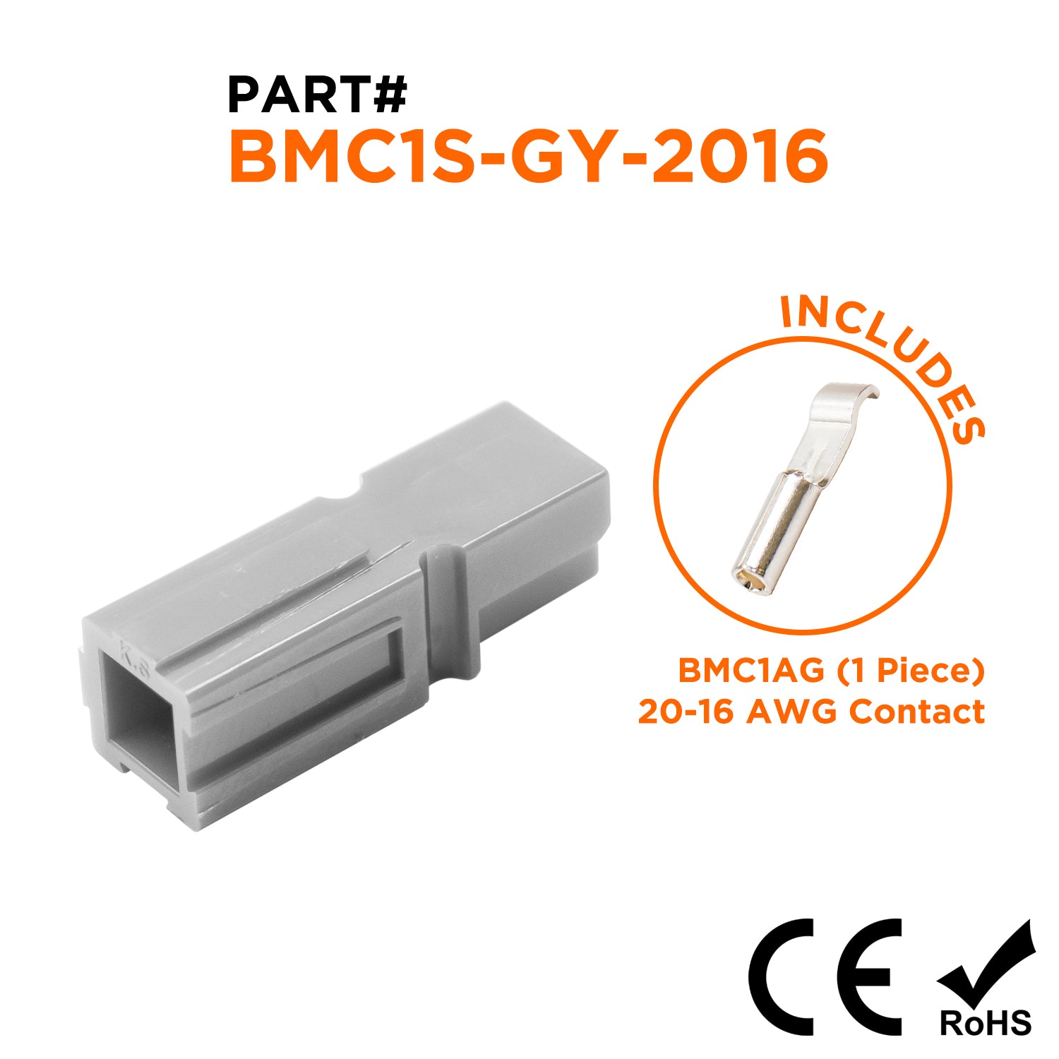 Powerpole Connectors · BMC1S-GY-2016
