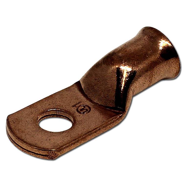 BCL114 - 1 AWG De cobre Battery Cable Lugs, Terminal Lugs, 1/4" Orificio, 1 pieza