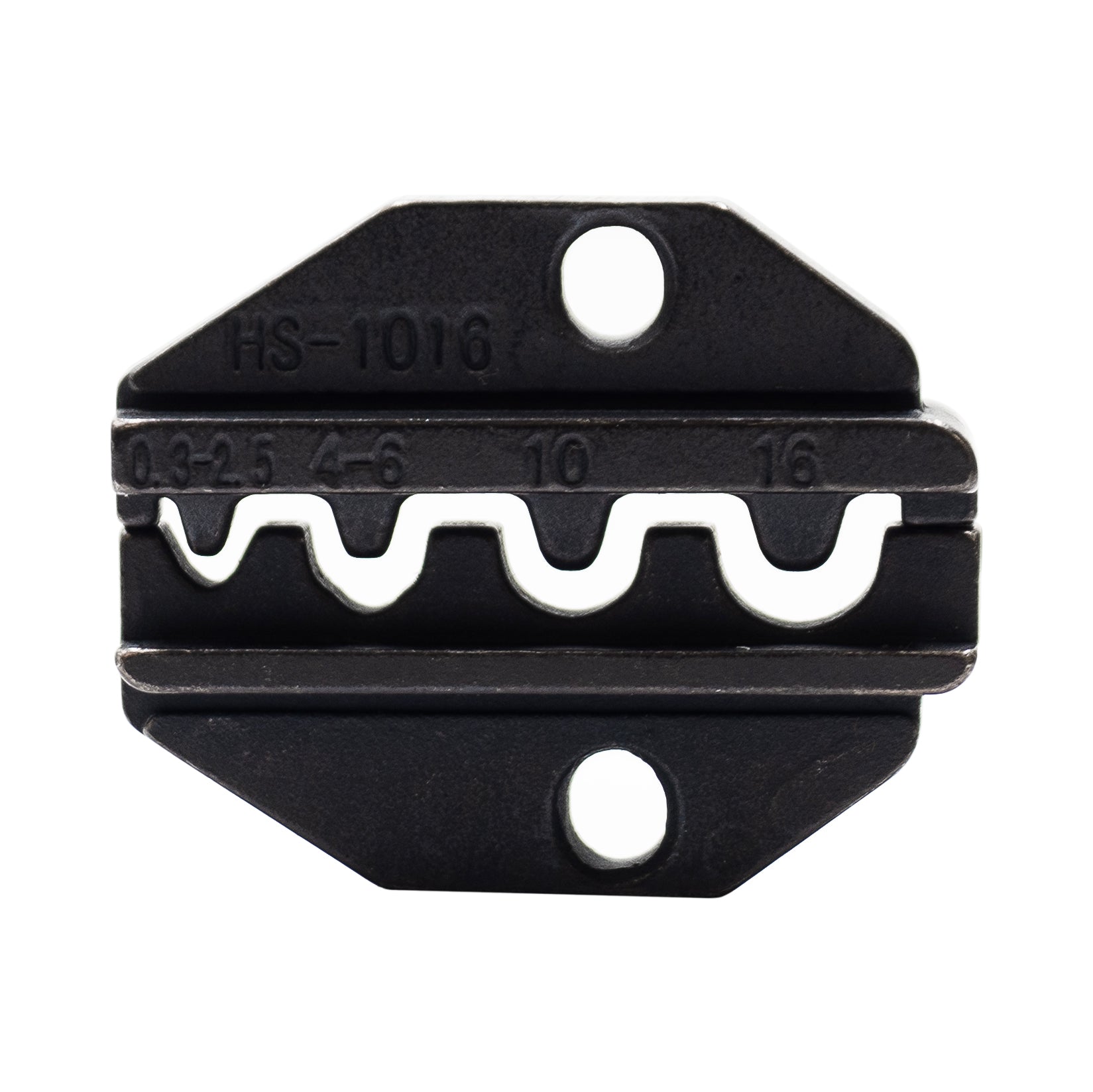 FDT10020D - 22 to 6 AWG Non Insulated Terminals Crimping Die Set, Single Indent Style, 1 Piece