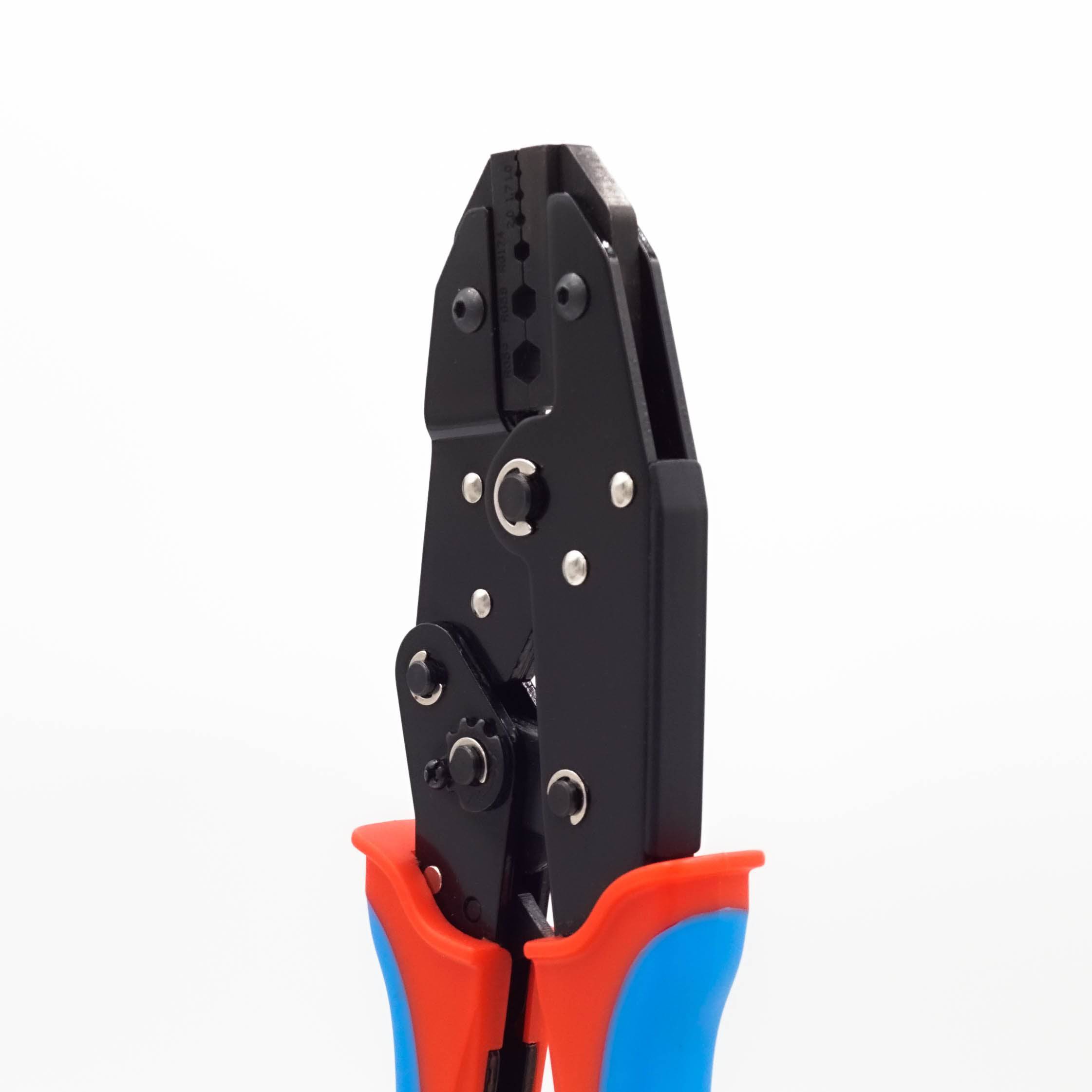 FDT1008121 - Coaxial Crimper - Range: 6.5mm (.256"), 5.4mm (.212"), 3.25mm (.127"), 2mm (.078")