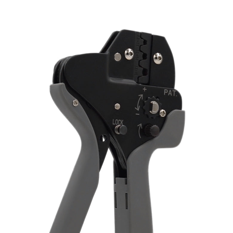 FDT10042 - 22 to 10 AWG Open Barrel Connectors Crimping Tool, Faston B-Type, 1 Piece