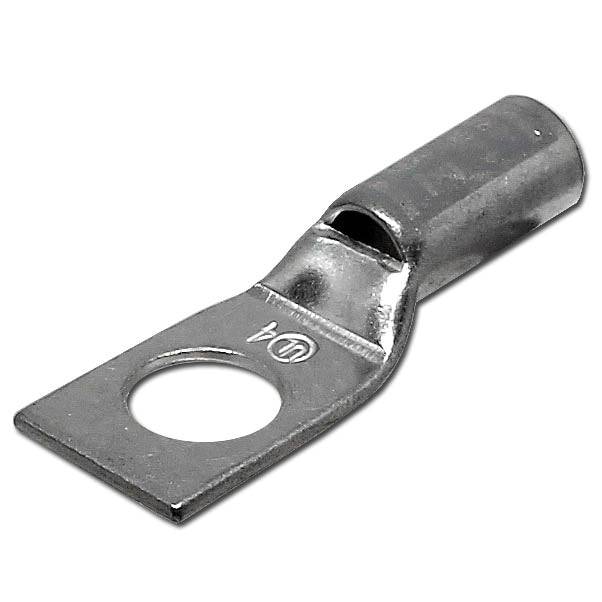 SB4516 - 4 AWG Terminal de compresión, Barril corto, 5/16" Tamaño del orificio, 1 pieza