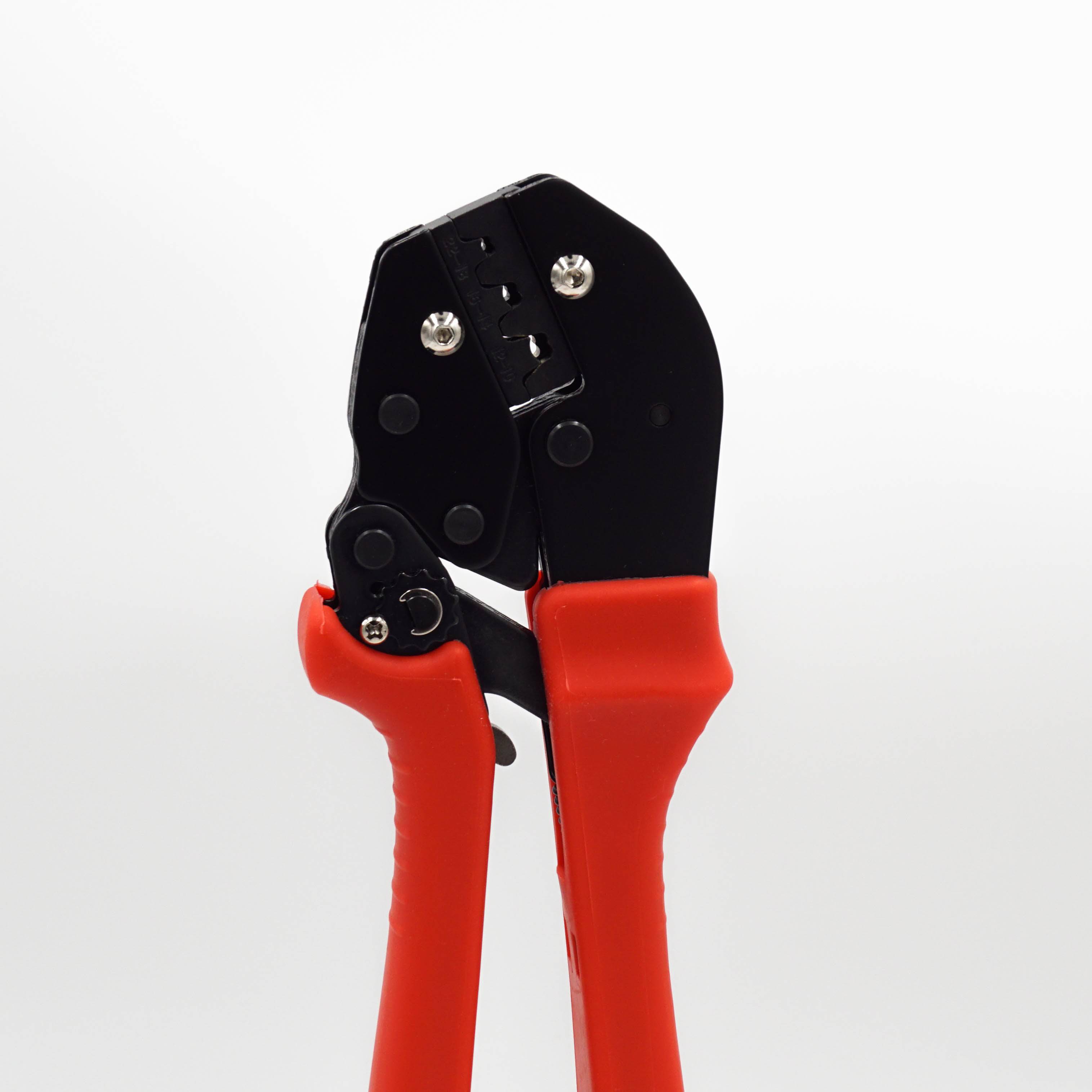 FDT10041 - 22 to 10 AWG Open Barrel Connectors Crimping Tool. Faston B-Type, 1 Piece