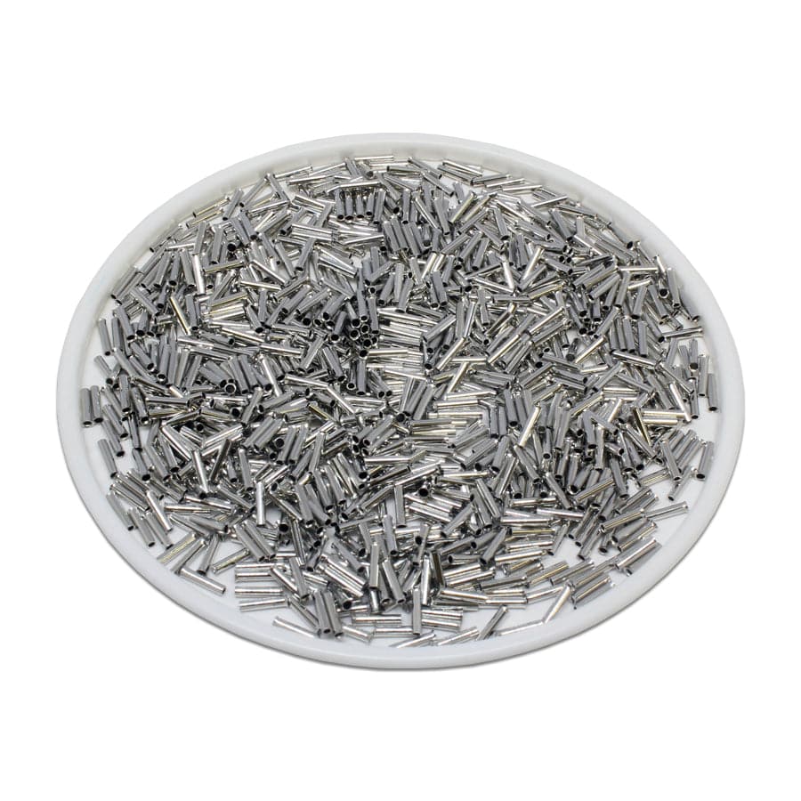 N02505 - 24 AWG Non Insulated Wire Ferrules, 5mm Pin, 1000 Pieces