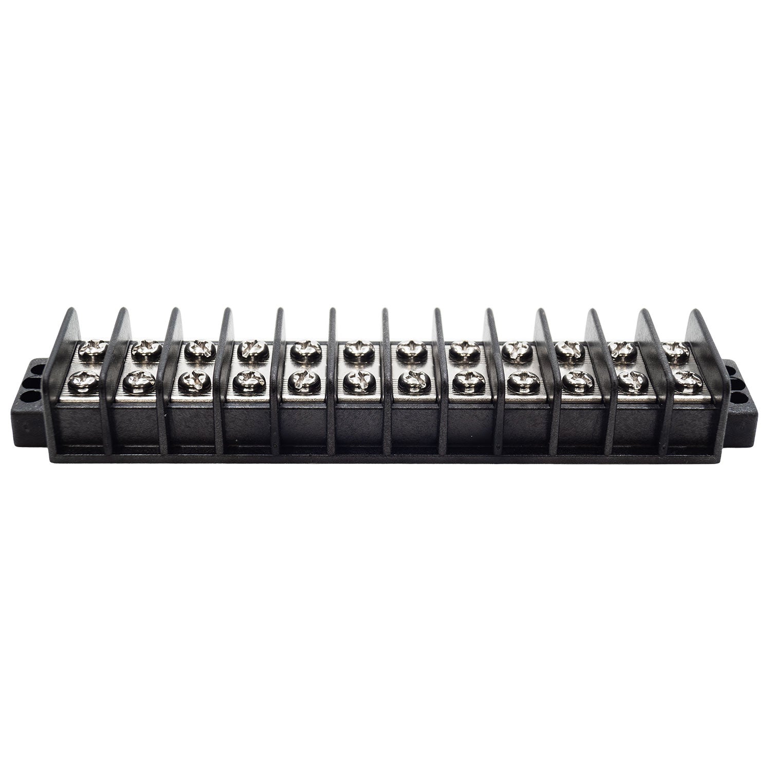 TB78-12P - Barrier Strip Terminal Block, Terminal Strip, 12 Pole Double Row, 20A, 300V, UL Approved, 1 pieza