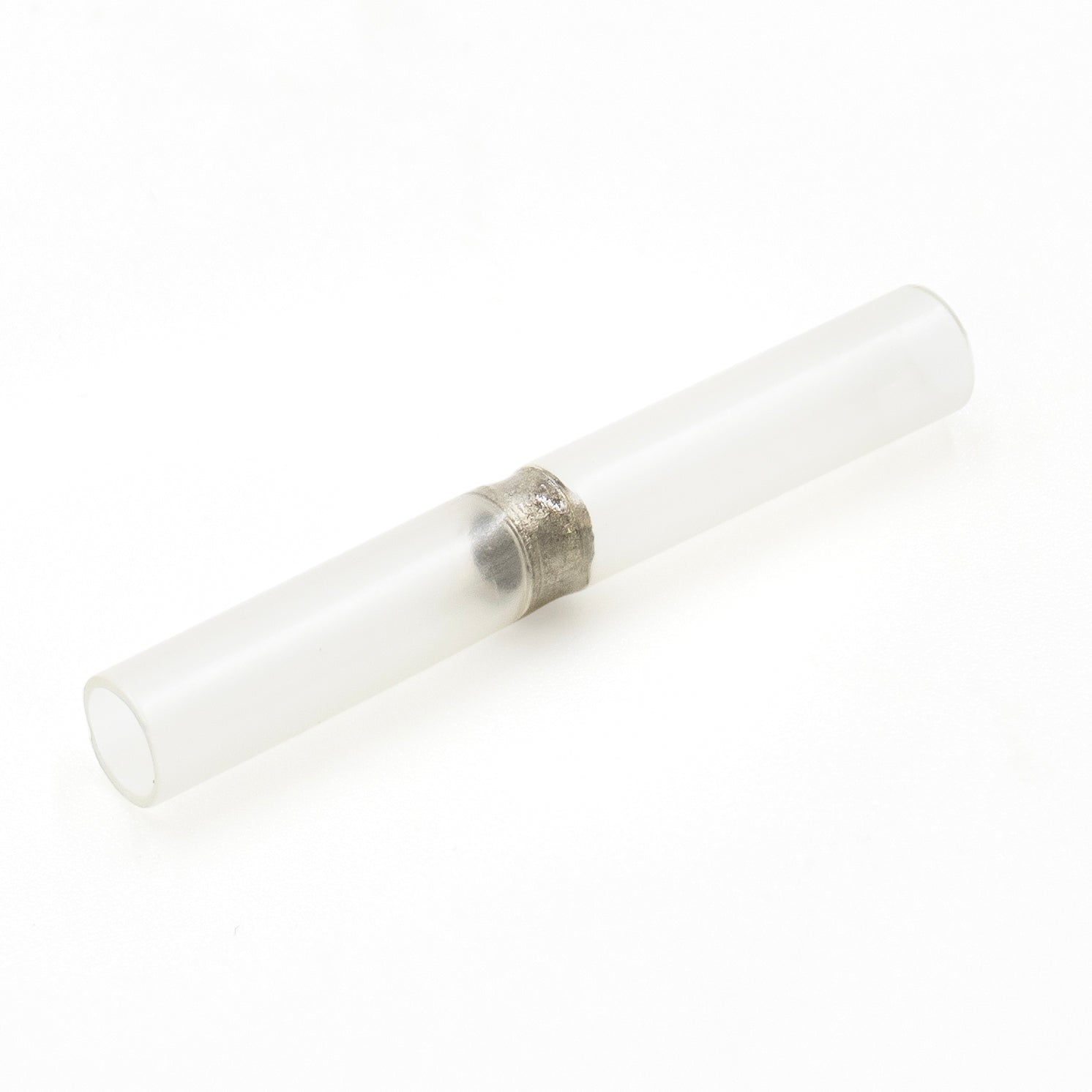 PSST101DW - 26 to 24 AWG Heat Shrink Solder Sleeves, Double Wall, No Printing, White, 25 Pieces
