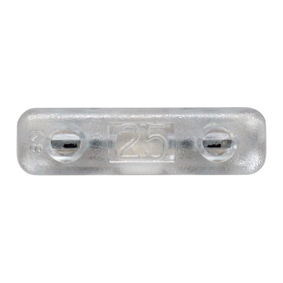 FATC-25A-CLEAR - 25 AMP Automotive Blade Fuses, Marine Blade Fuses, Clear, 10 Pieces