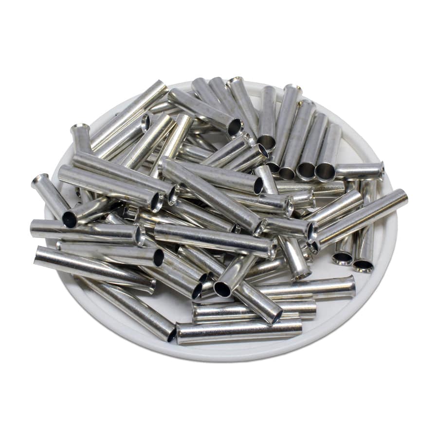 N100025 - 8 AWG Sin aislamiento Punteras, 25mm Pin, UL Recognized, 250 piezas