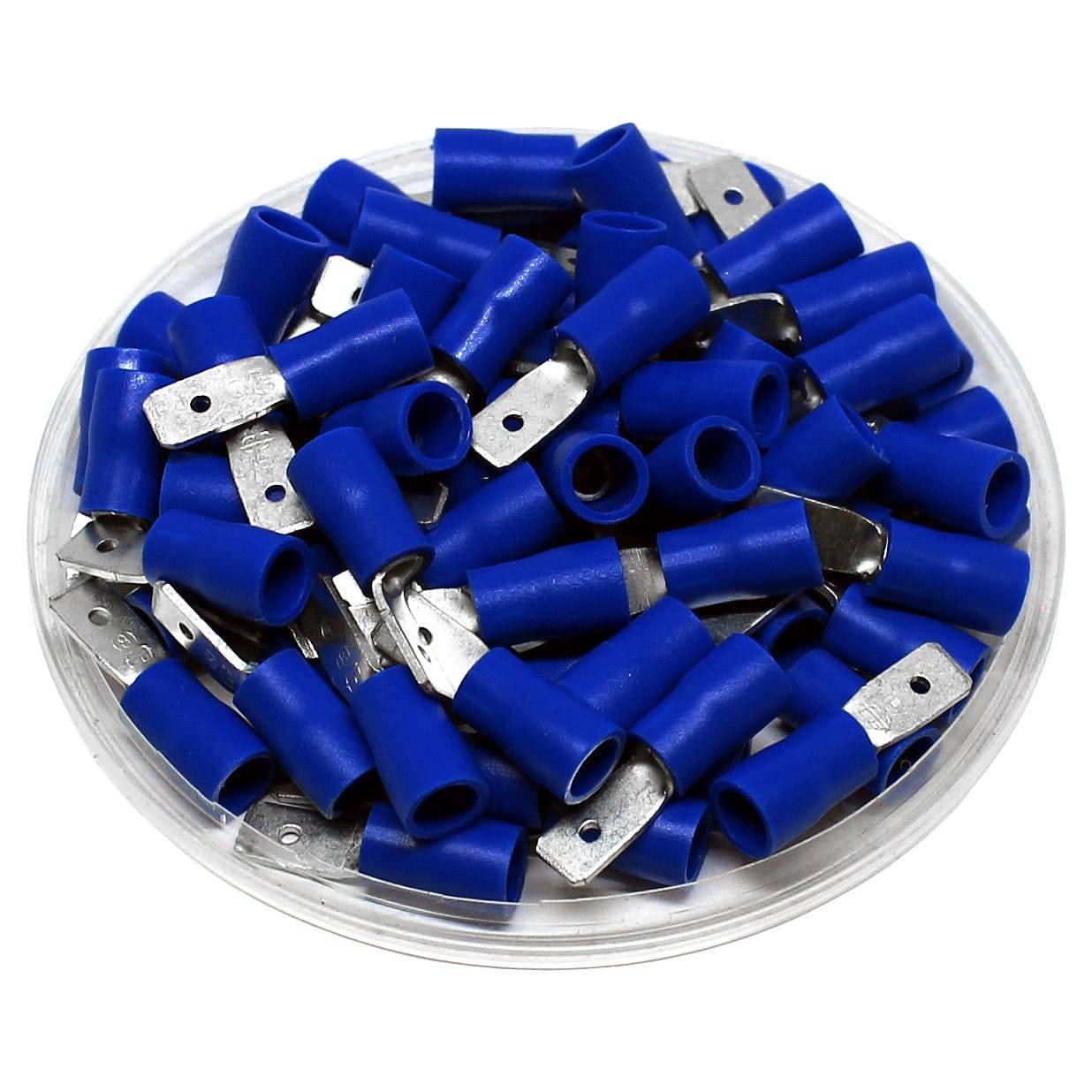 MDV2-187(5) - Con aislamiento de vinilo Quick Disconnect - 16 AWG a 14 AWG - Male