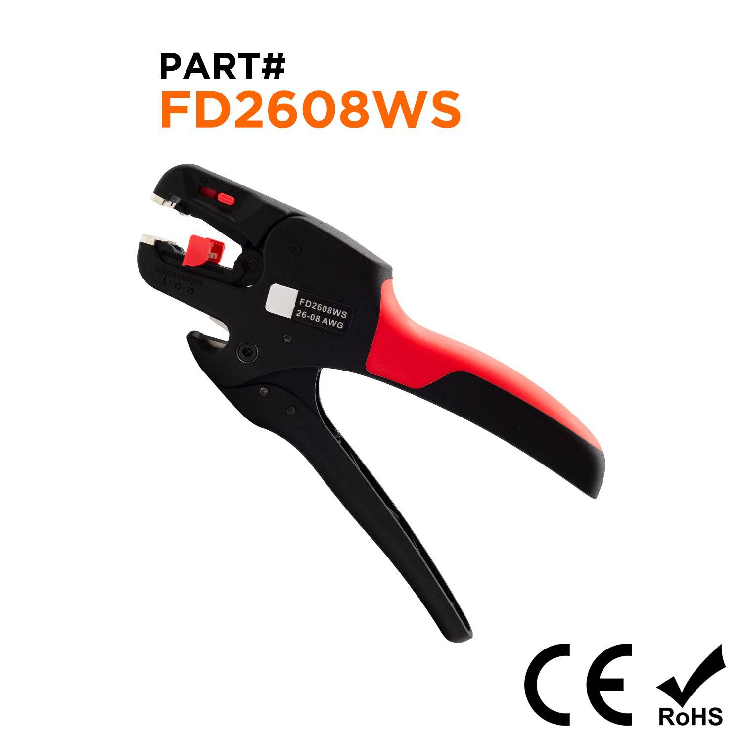 FD2608WS - 2-in-1 Conductor Cutting y Conductor Stripping Herramienta