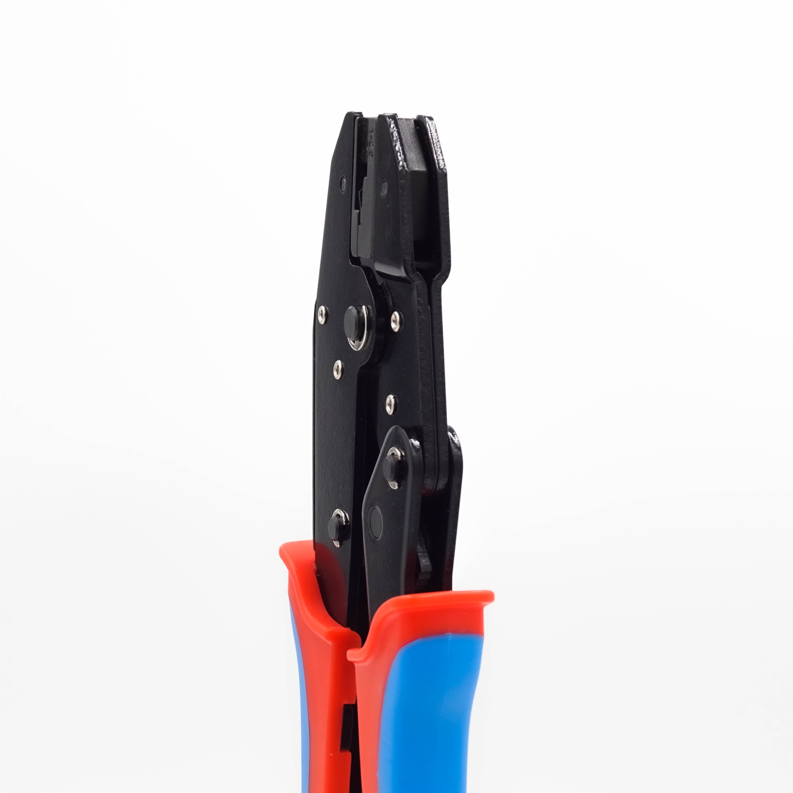 FDT10055 - 18 to 14 AWG Non Insulated Flag Terminal Crimping Tool, Ratcheting, 1 Piece