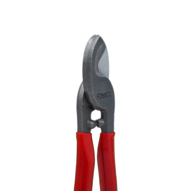 FD60CC - 2 AWG a 2/0 AWG Cable Cutting Herramienta, De acero Build con PVC Soft Grips, 1 pieza