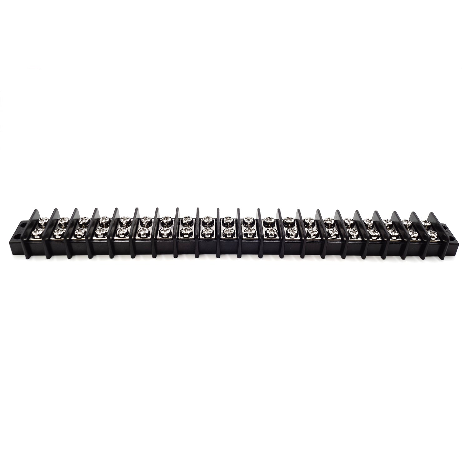 TB18-20P - Barrier Strip Terminal Block, Terminal Strip, 20 Pole, Double Row, 20A, 300V, UL Approved, 1 Piece