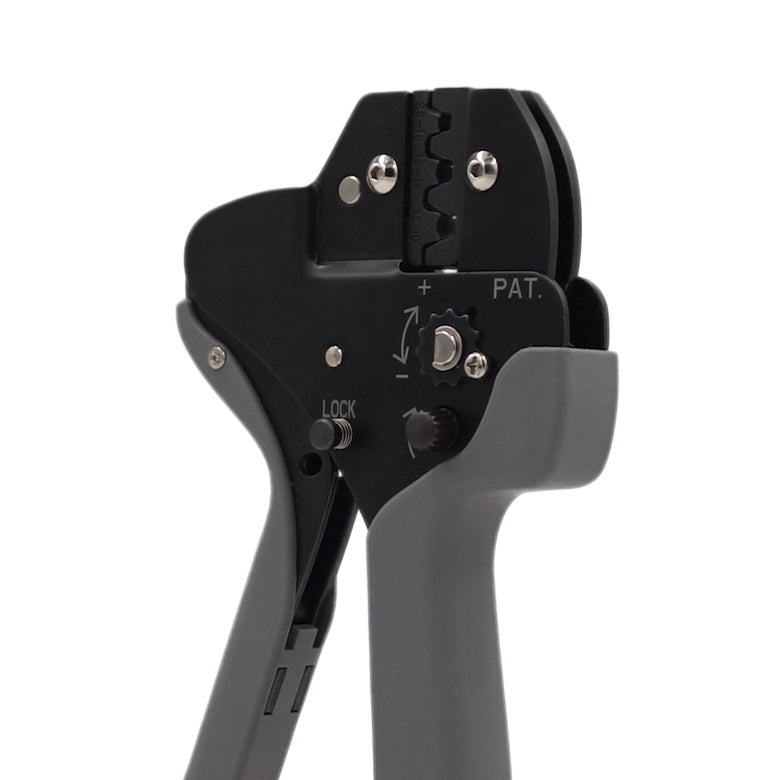 FDT10042 - 22 to 10 AWG Open Barrel Connectors Crimping Tool, Faston B-Type, 1 Piece