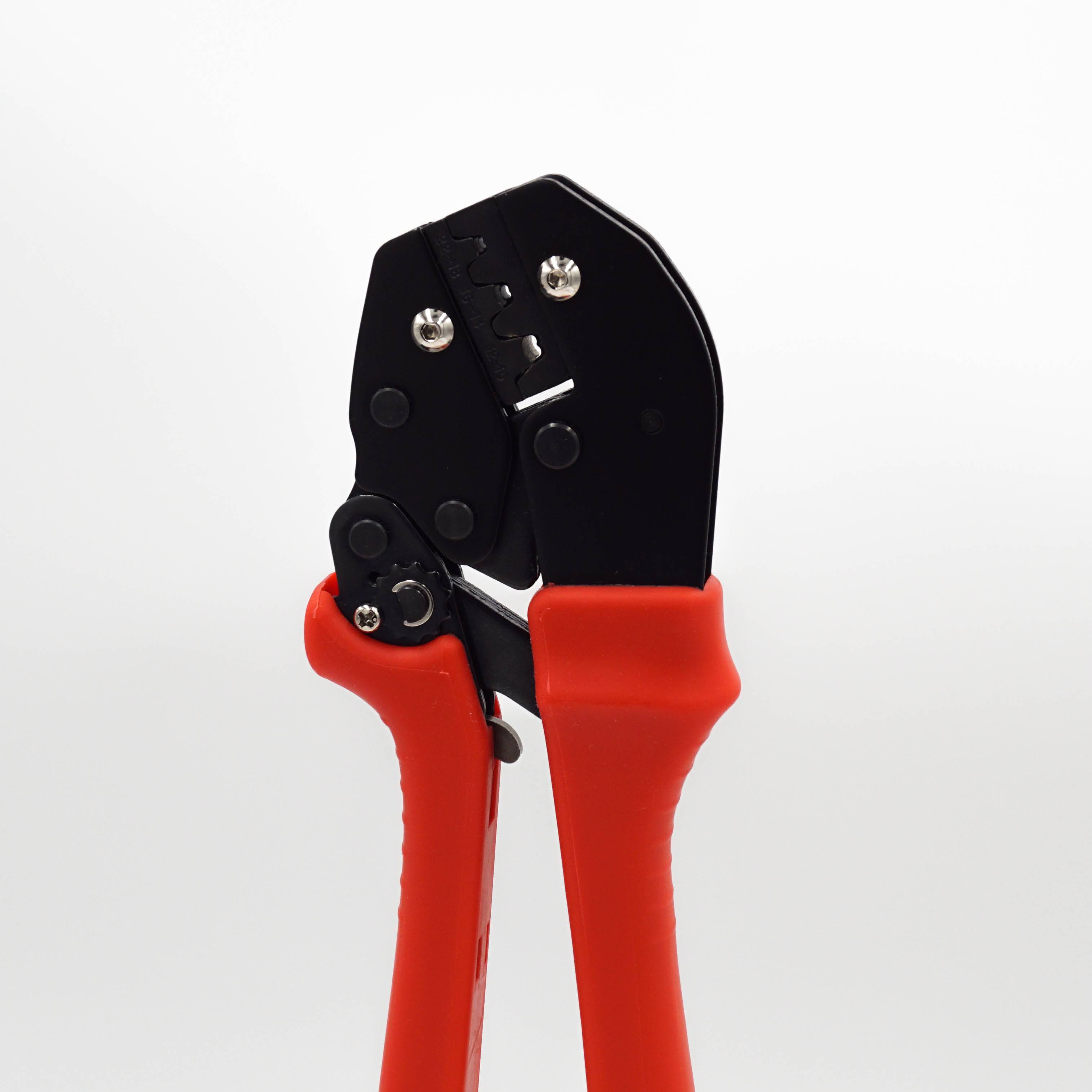 FDT10041 - 22 to 10 AWG Open Barrel Connectors Crimping Tool. Faston B-Type, 1 Piece