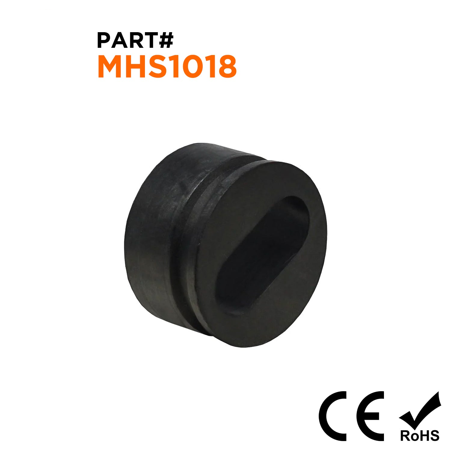 MHS1018 - Cable Gland Multi Hole Seals, Sizes: NPT1/2", PG16, M20B, 1-Hole x 6.6x14mm, IP68, 1 Piece