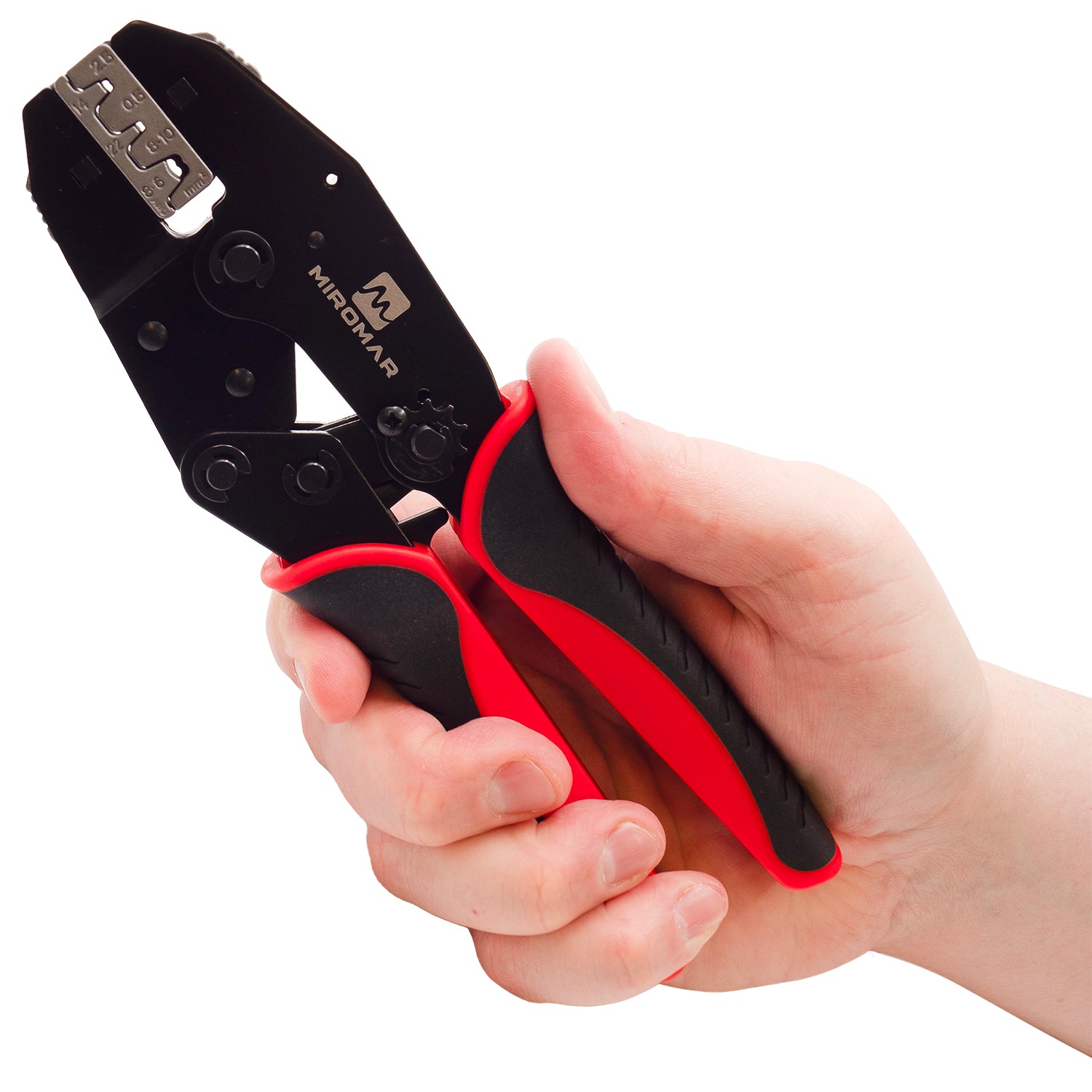 Quick-Change Tool & Die Set for Open Barrel Terminals (22, 14, 8-6 AWG) - QC6F