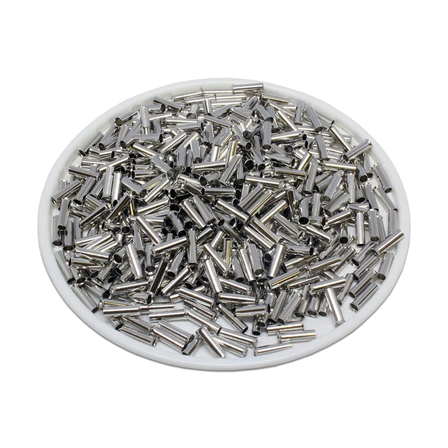 N15007 - 16AWG Sin aislamiento Punteras, 7mm Pin, UL Recognized, 1000 piezas