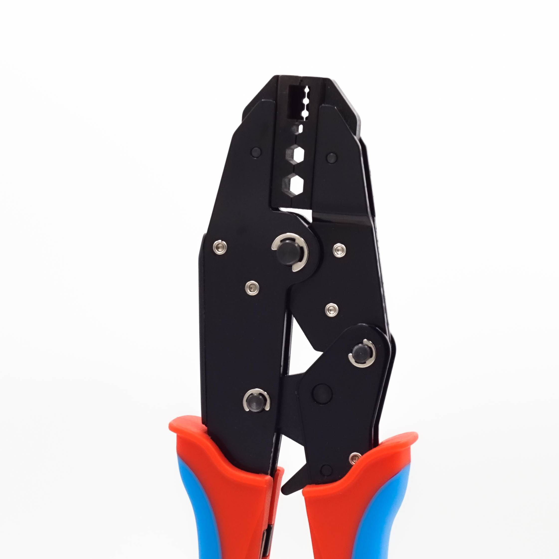 FDT1008121 - Coaxial Crimper - Range: 6.5mm (.256"), 5.4mm (.212"), 3.25mm (.127"), 2mm (.078")