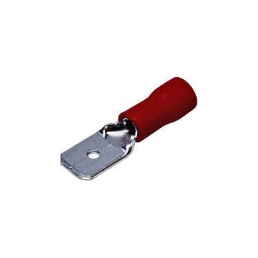MDD1-250 - MALE - 22-16AWG Double Crimp Terminales de desconexión rápida - Vinyl