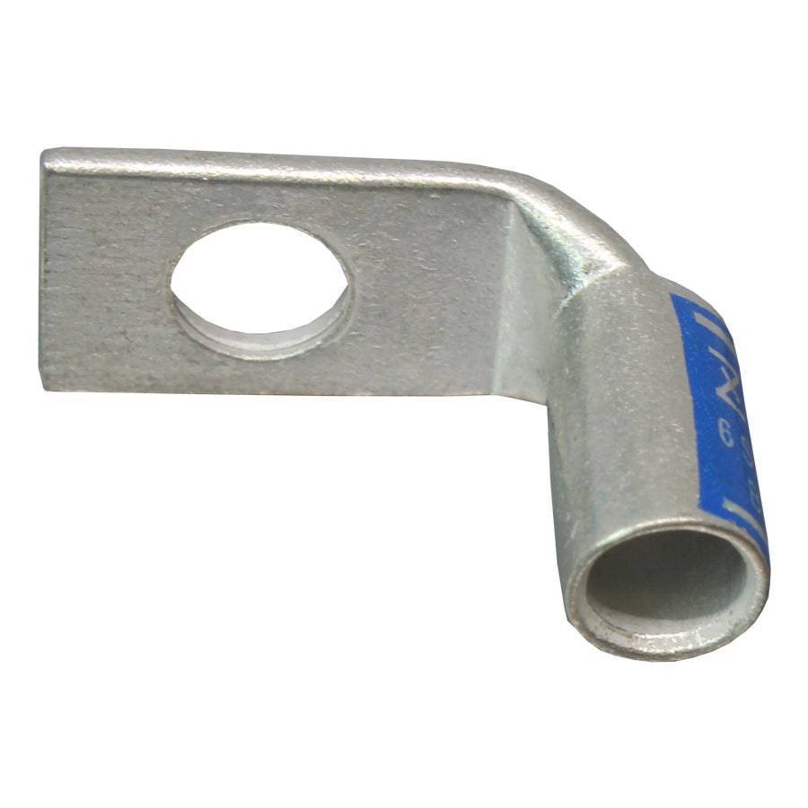 SBF612 - 6 AWG 90 Degree Short Barrel Compression Lug, 1/2" Stud, 1 Piece