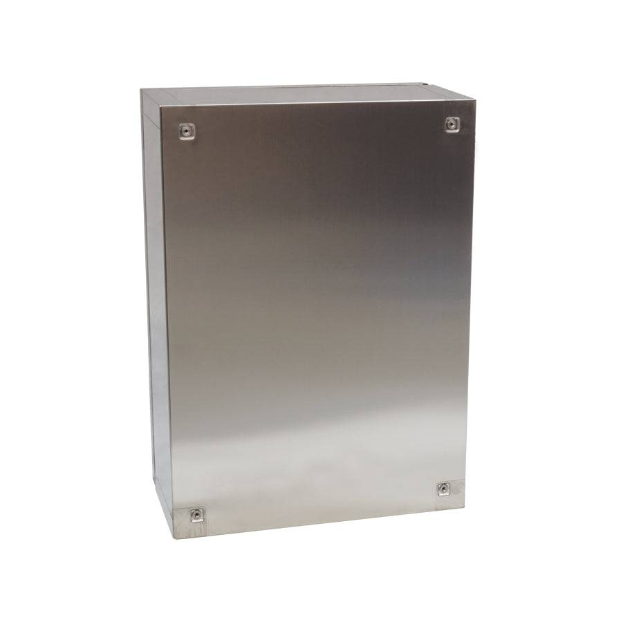 MPGamma CPN507025 Solid Door Cabinet, Size: 20"x 28" x 10", 304 Stainless Steel, UL Listed