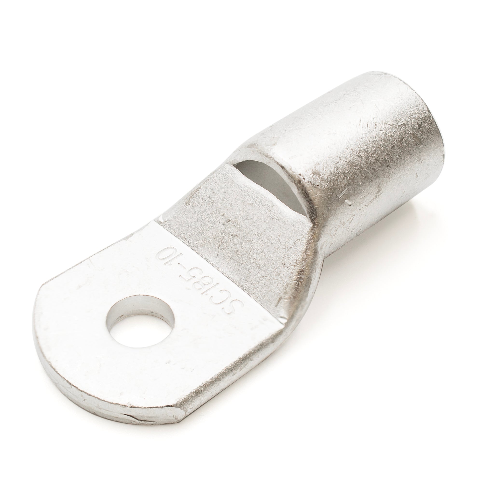 SCH18510 -300/350 MCM Sin aislamiento Tubular Ring Lugs, 3/8" Orificio, 5 piezas