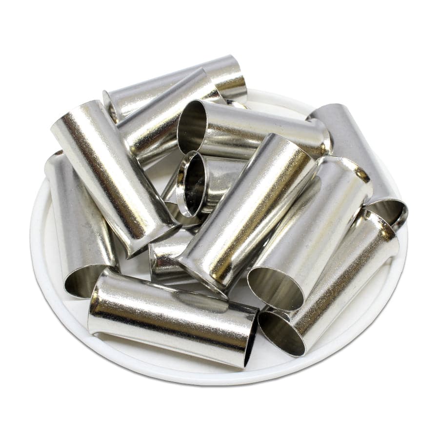 SF530020 - 1/0 AWG (Small Diameter) Non Insulated Wire Ferrules, 20mm Pin, 50 Pieces