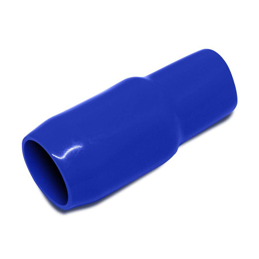 V-100BL - 4/0 AWG Blue Vinyl PVC Wire End Sleeves, End Caps, 10 Pieces