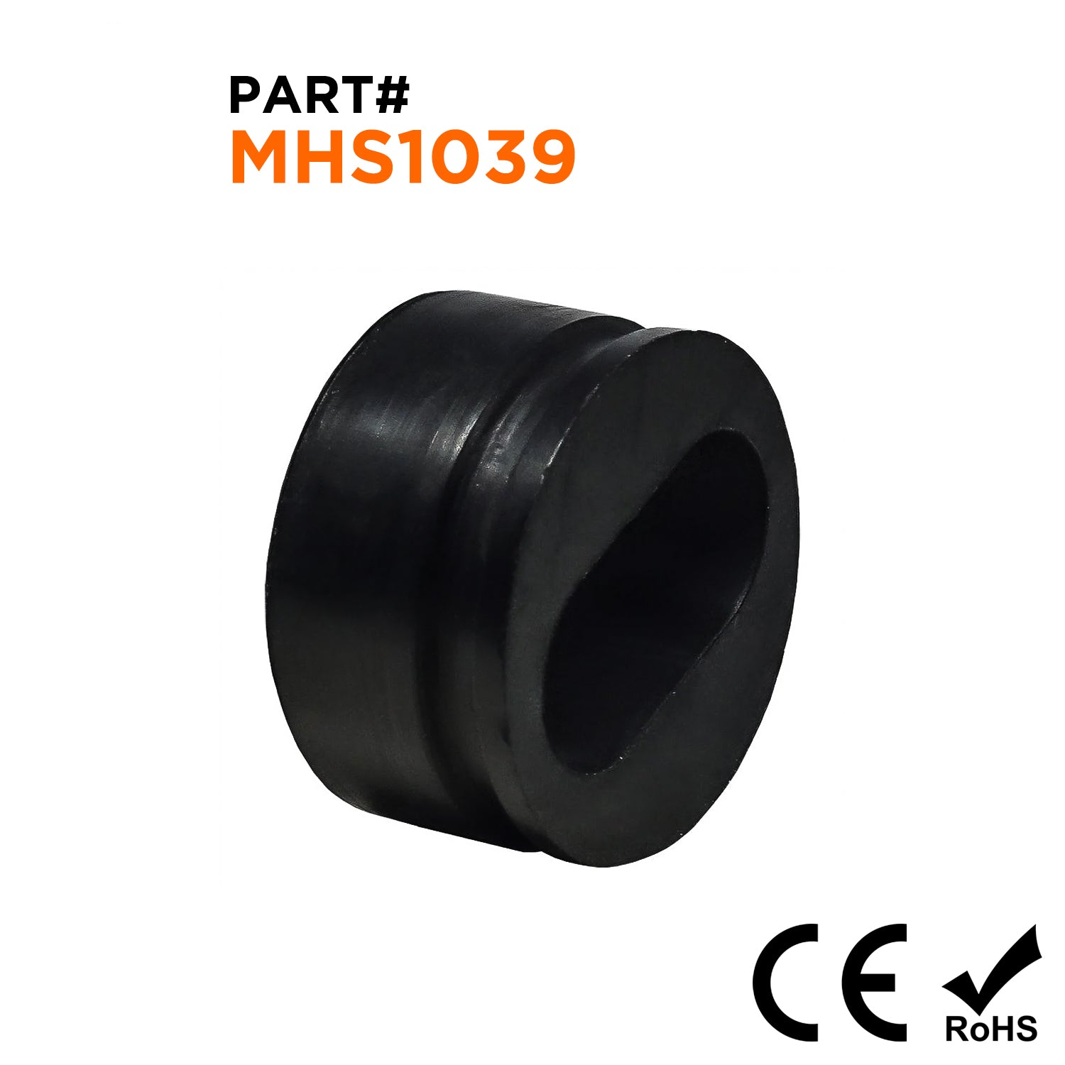 MHS1039 - Cable Gland Multi Hole Seals, Sizes: NPT3/4", PG21, M25, 1-Hole x 9.6x18.2mm, IP68, 1 Piece