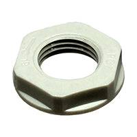 M12BG-LN - M12 Thread Nylon Lock Nut for Metric Cable Glands, Beige, UL Approved, 1 Piece