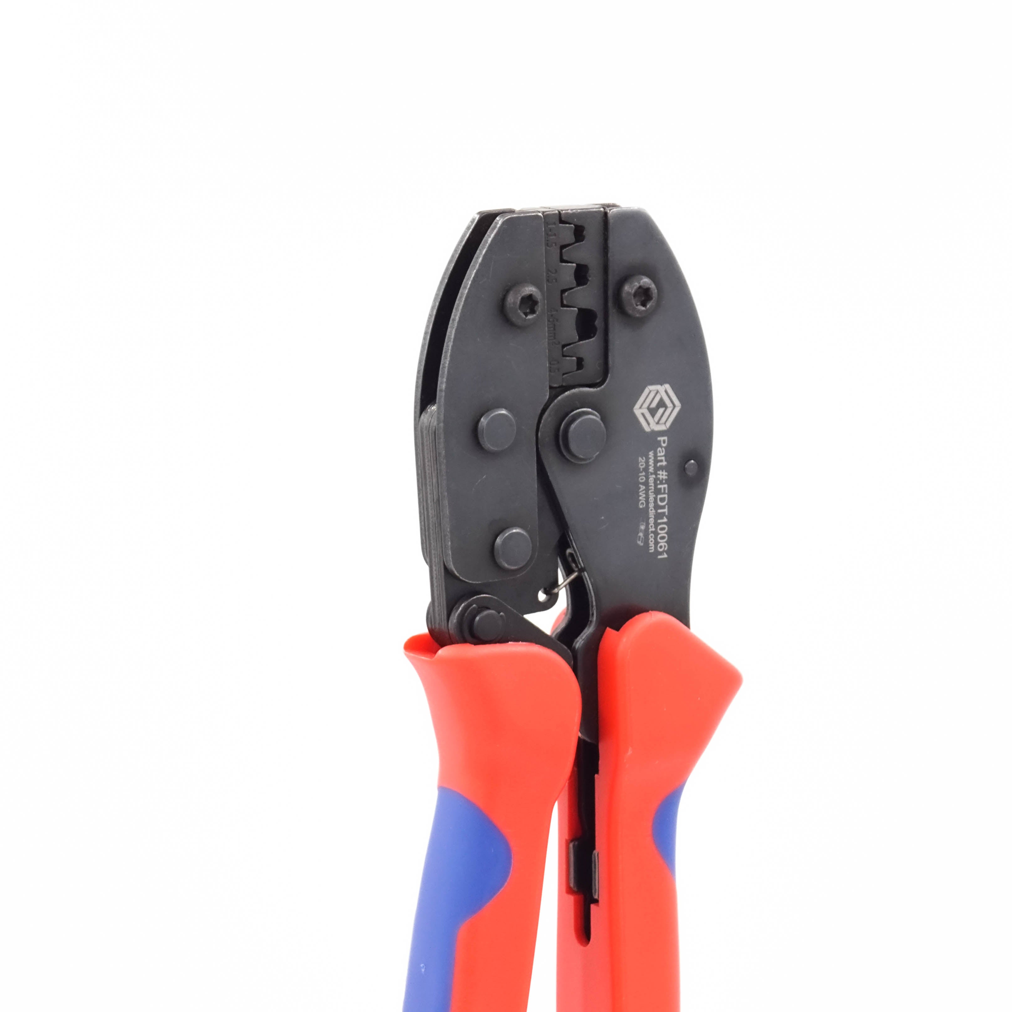 FDT10061 - 22 to 10 AWG Open Barrel Terminals Crimping Tool, 1 Piece