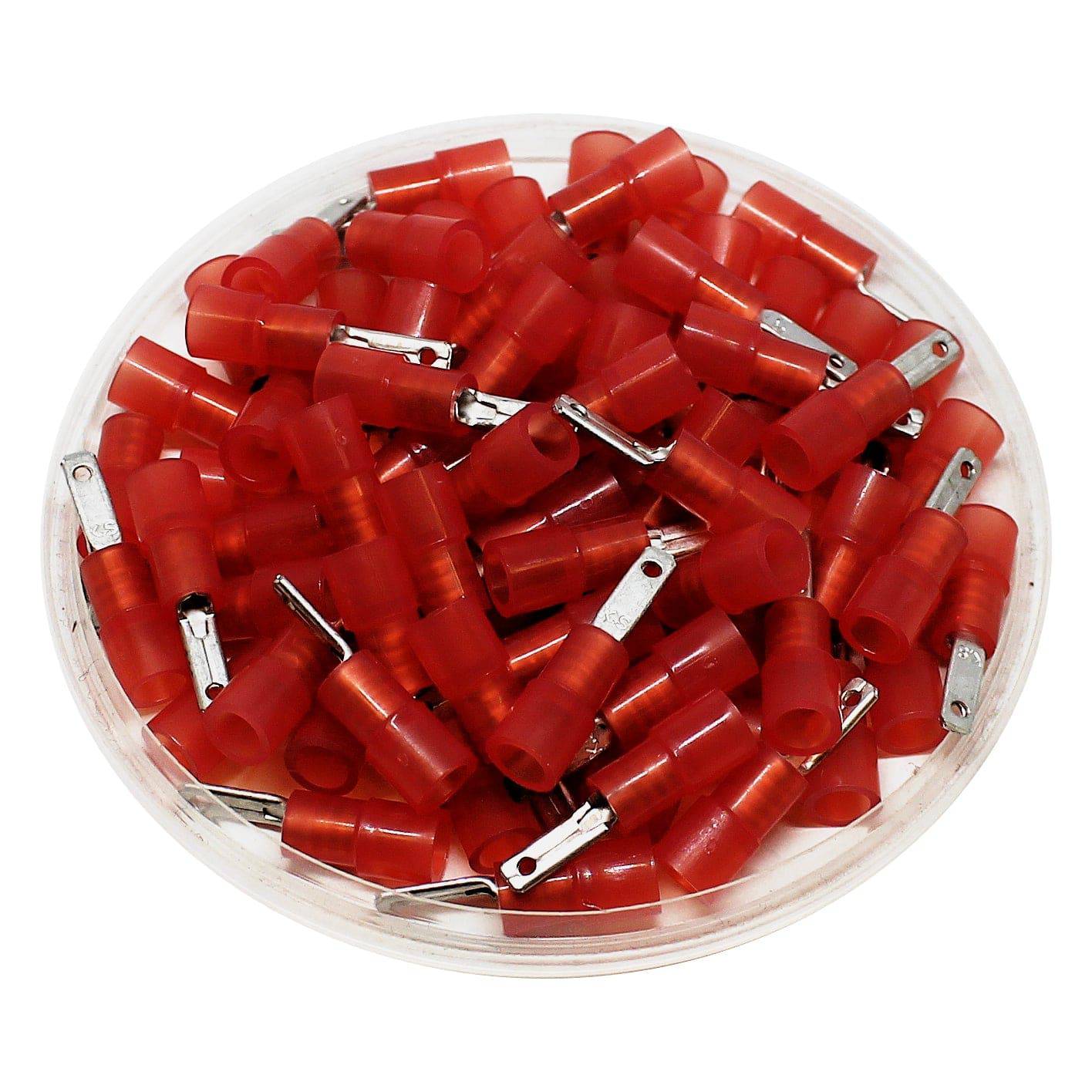 MDNY1-110(8) - MALE 22-16AWG Quick Disconnects Nylon