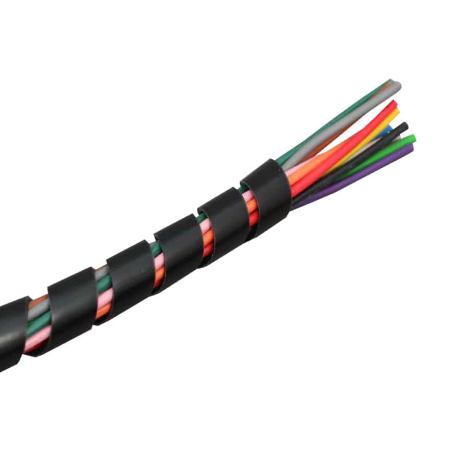 SWF24B - Spiral Wrap - 1" (25.4mm) - Negro